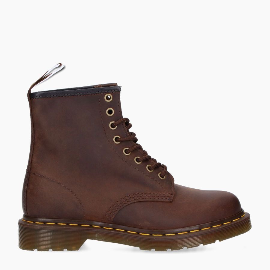 Stivale DR. Martens 1460 Gaucho Crazy Horse Marrone