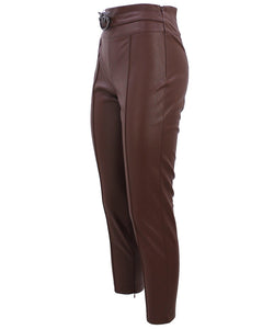 Pantalone Effetto Pelle Pinko