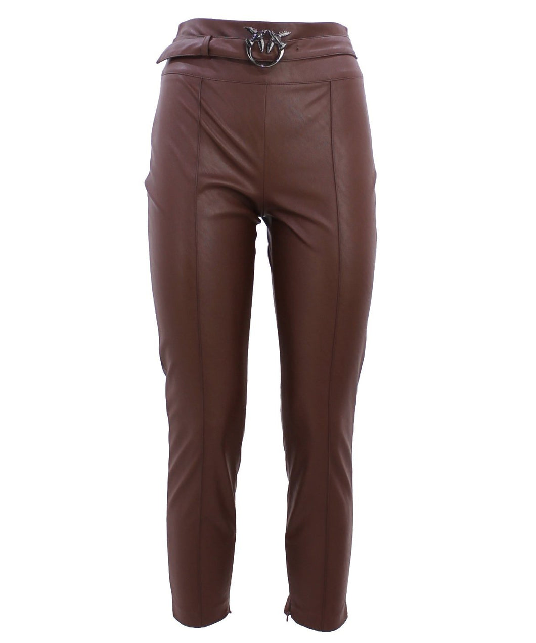 Pantalone Effetto Pelle Pinko