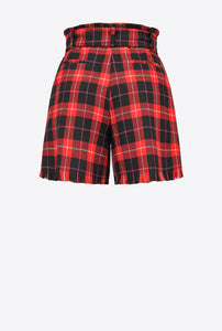 Short Pinko Main Market Nero Rosso