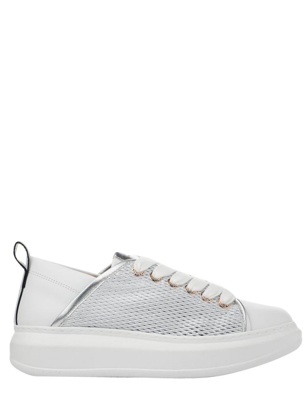 Sneakers Alexander Smith E102811 Argento Bianco