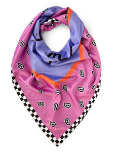 Foulard Le Pandorine Marina Fuxia