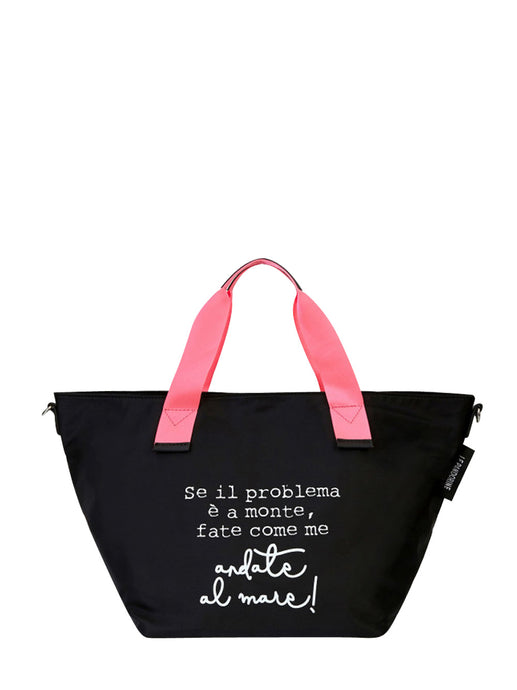 Borsa Le Pandorine Mini Candy Nero