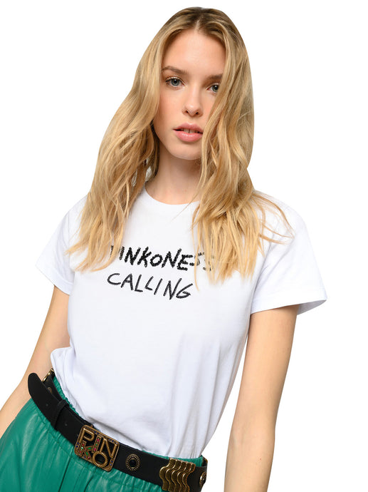 T shirt Pinko Effimero Bianco