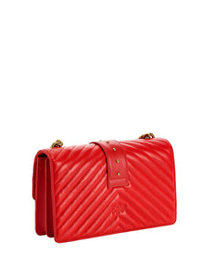 Borsa Pinko Love Mini Icon Rosso