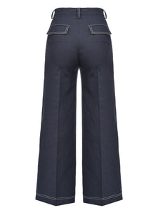 Pantaloe Pinko Sottocasa Blu