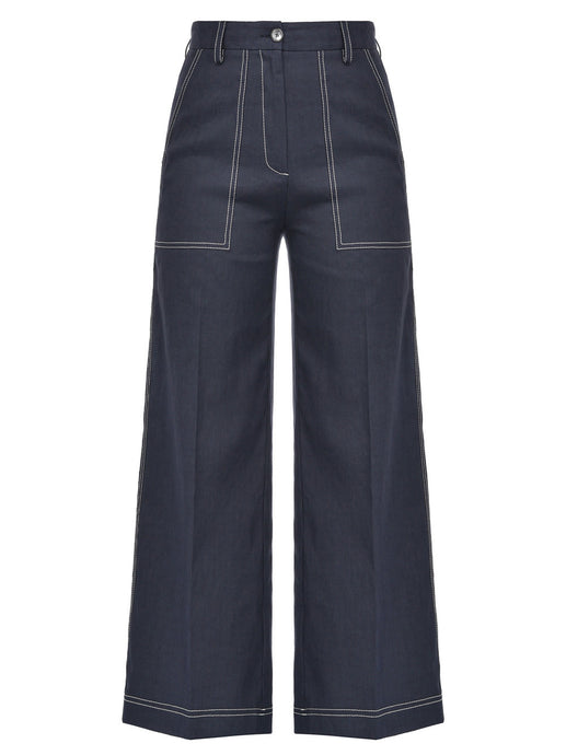 Pantaloe Pinko Sottocasa Blu