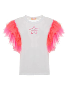 T-Shirt Teen Idol 028616 Bianco rosa