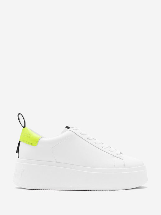 Sneaker Ash Moon Combo Bianco Giallo