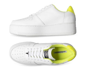 Sneakers Windsor Smith Rich Bianco Giallo