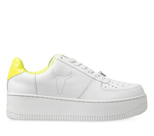 Sneakers Windsor Smith Rich Bianco Giallo